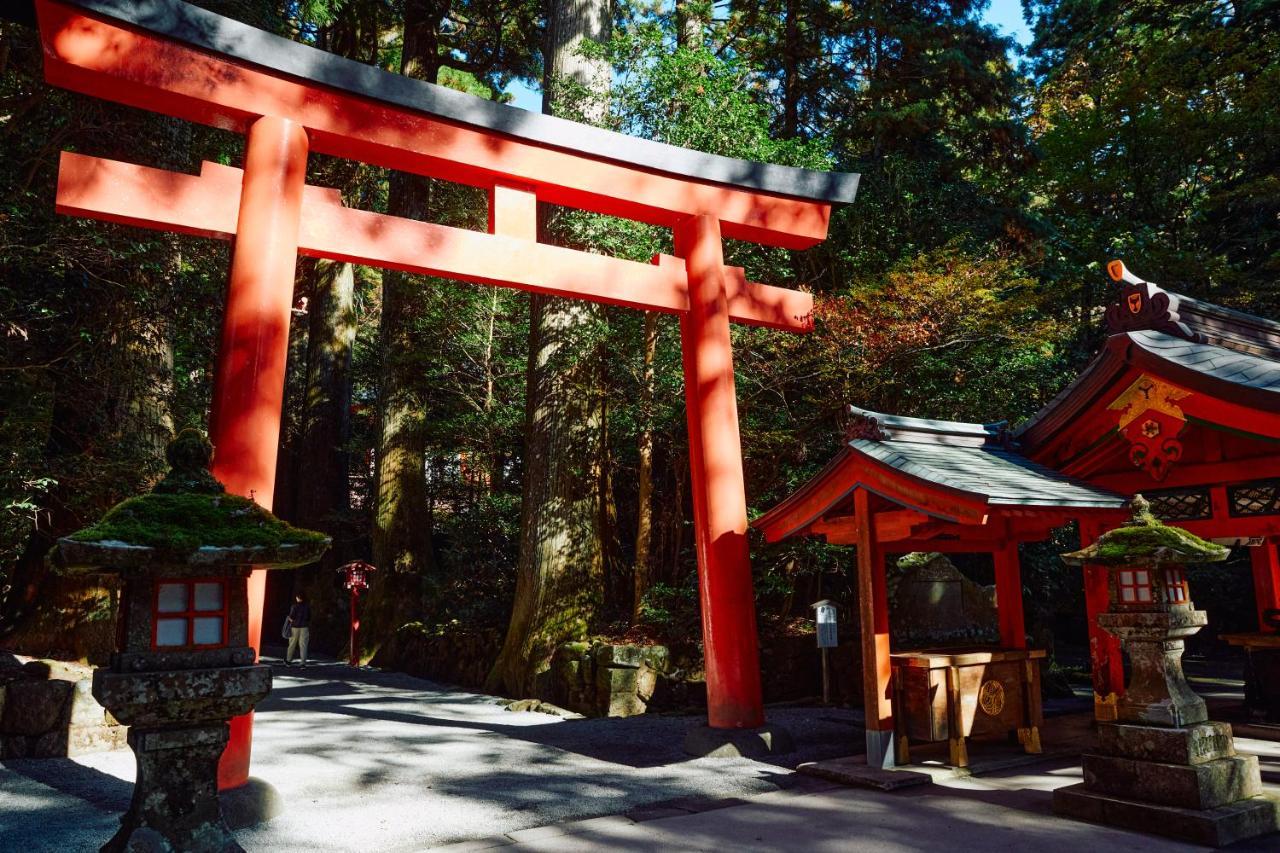 Villa Hakone Kabuto 古民家旅館 150平米 バス停迄一分 準天然温泉 最大12名 Exterior foto